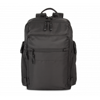 Sac à dos business premium KI0958 - Black personnalisable - Vue de face