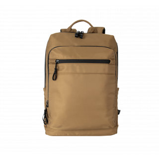 Sac à dos business premium KI0959 - Warm Caramel personnalisable - Vue de face