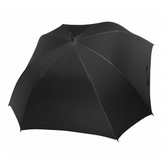 Parapluie de golf carré KI2005 - Black personnalisable - Vue de face