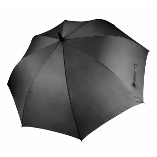 Grand parapluie de golf KI2008 - Black personnalisable - Vue de face