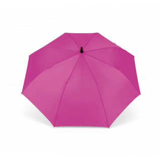Grand parapluie de golf KI2008 - Fuchsia personnalisable - Vue de face