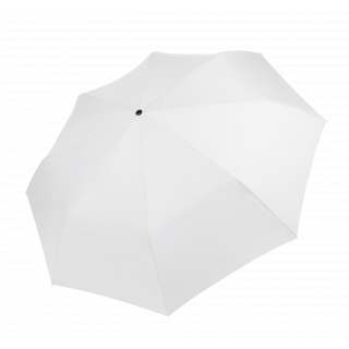 Mini parapluie pliable KI2010 - White personnalisable - Vue de face