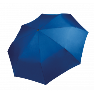 Mini parapluie pliable KI2010 - Royal Blue personnalisable - Vue de face