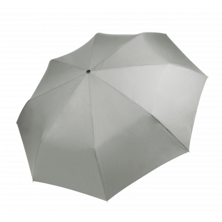 Mini parapluie pliable KI2010 - Light Grey personnalisable - Vue de face