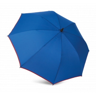 Parapluie automatique KI2018 - Royal Blue / Red personnalisable - Vue de face