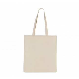 Sac shopping avec longues anses KI3223 - Natural personnalisable - Vue de face