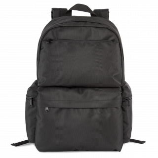 Sac à dos business Kialma par K-loop KI5105 - Black personnalisable - Vue de face