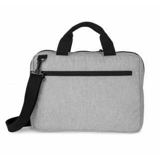 Sac porte-ordinateur K-loop KI5402 - Oxford Grey Jhoot personnalisable - Vue de face