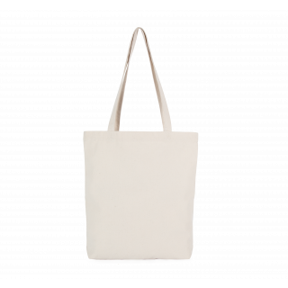 Sac cabas en coton recyclé KI5802 - Ecume personnalisable - Vue de face