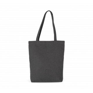 Sac cabas en coton "K-loop project" recyclé KI5808 - Melange Jhoot personnalisable - Vue de face