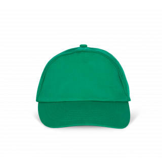 Bahia - Casquette 7 panneaux KP013 - Kelly Green personnalisable - Vue de face