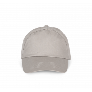 Bahia - Casquette 7 panneaux KP013 - Light Grey personnalisable - Vue de face