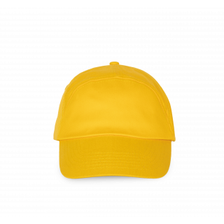 Bahia - Casquette 7 panneaux KP013 - Yellow personnalisable - Vue de face