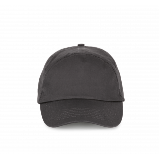 Bahia - Casquette 7 panneaux KP013 - Dark Grey personnalisable - Vue de face
