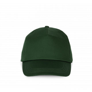 First - Casquette 5 panneaux KP034 - Forest Green personnalisable - Vue de face