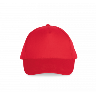 Action II - Casquette 5 panneaux KP051 - Red personnalisable - Vue de face