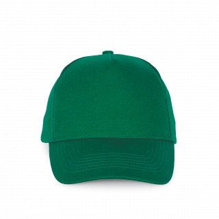 Action II - Casquette 5 panneaux KP051 - Kelly Green personnalisable - Vue de face