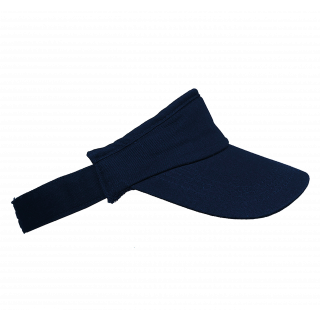 Visière KP057 - Navy personnalisable - Vue de face