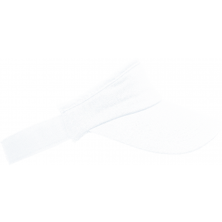 Visière KP057 - White personnalisable - Vue de face