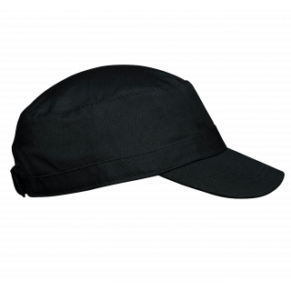 Havana - Casquette 3 panneaux KP060 - Black personnalisable - Vue de face