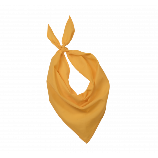 Fiesta - Bandana KP064 - Yellow personnalisable - Vue de face