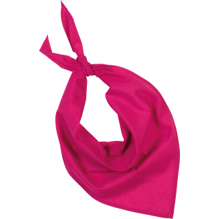 Fiesta - Bandana KP064 - Fuchsia personnalisable - Vue de face
