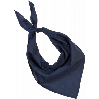 Fiesta - Bandana KP064 - Navy personnalisable - Vue de face