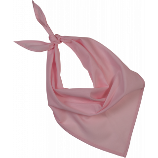 Fiesta - Bandana KP064 - Pale Pink personnalisable - Vue de face