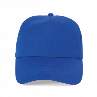 Casquette 5 panneaux KP088 - Royal Blue personnalisable - Vue de face