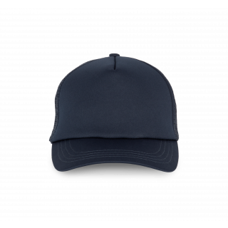 Casquette trucker - 5 panneaux KP111 - Navy personnalisable - Vue de face