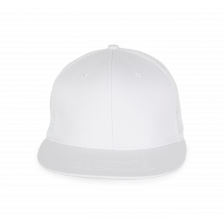 Casquette Trucker - 6 panneaux KP113 - White personnalisable - Vue de face
