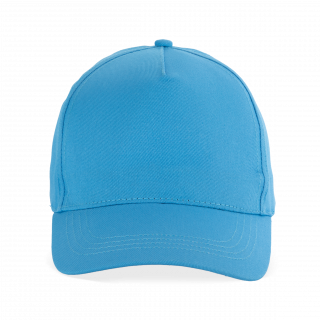 Casquette coton - 5 panneaux KP116 - Lagoon personnalisable - Vue de face