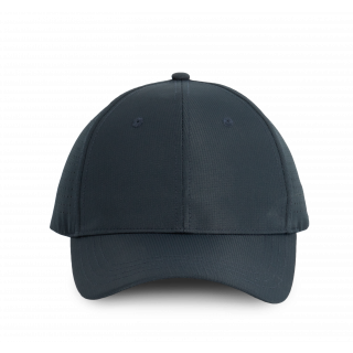 Casquette à panneaux perforé - 6 panneaux KP118 - Navy personnalisable - Vue de face