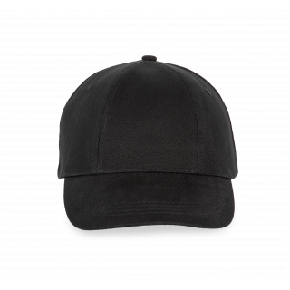Casquette "Easy printing" - 6 panneaux KP119 - Black personnalisable - Vue de face
