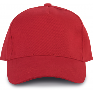 Casquette 5 panneaux KP133 - Red personnalisable - Vue de face