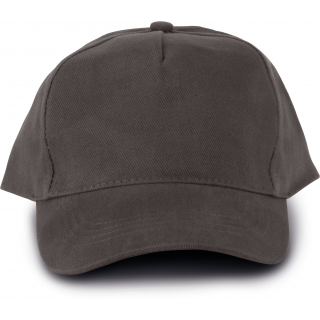 Casquette 5 panneaux KP133 - Shale Grey personnalisable - Vue de face