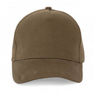 Casquette 5 panneaux KP133 - Khaki personnalisable - Vue de face