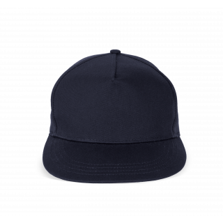 Casquette snapback - 5 panneaux KP139 - Navy personnalisable - Vue de face