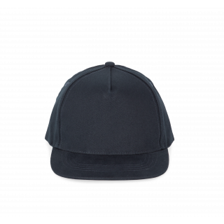 Casquette enfant snapback - 5 panneaux KP147 - Navy personnalisable - Vue de face
