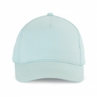 Casquette enfant en coton - 5 panneaux KP149 - Ice Mint personnalisable - Vue de face