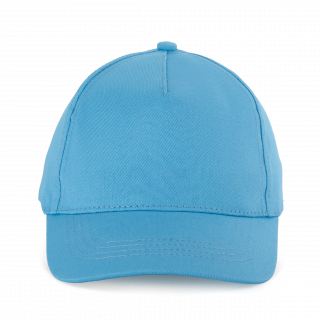 Casquette enfant en coton - 5 panneaux KP149 - Lagoon personnalisable - Vue de face