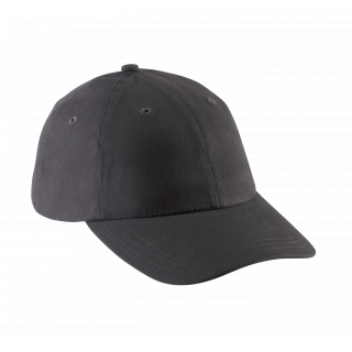 Dad cap - 6 panneaux KP154 - Dark Grey personnalisable - Vue de face