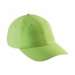 Dad cap - 6 panneaux KP154 - Lime personnalisable - Vue de face