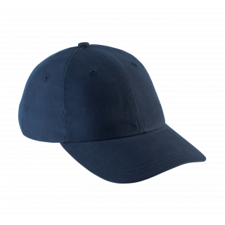 Dad cap - 6 panneaux KP154 - Navy personnalisable - Vue de face
