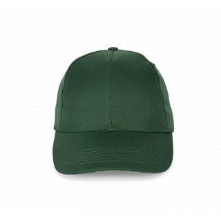 Casquette polyester - 6 panneaux KP156 - Forest Green personnalisable - Vue de face