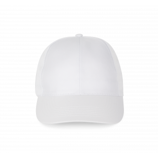 Casquette polyester - 6 panneaux KP156 - White personnalisable - Vue de face