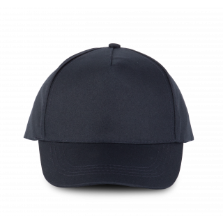 Casquette polyester - 5 panneaux KP157 - Navy personnalisable - Vue de face