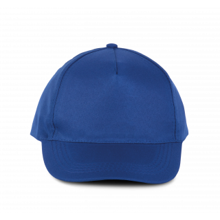 Casquette polyester - 5 panneaux KP157 - Royal Blue personnalisable - Vue de face