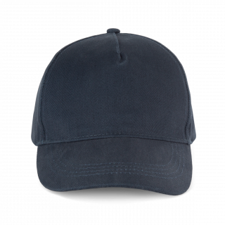 Casquette coton épais - 5 panneaux KP162 - Navy personnalisable - Vue de face