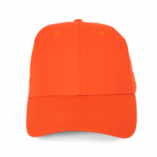 Casquette Sport KP163 - Sunset Orange personnalisable - Vue de face